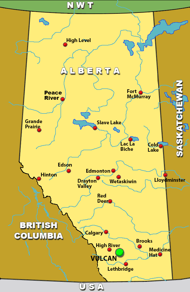 Charter Flights To Vulcan Alberta Charter Flight Network